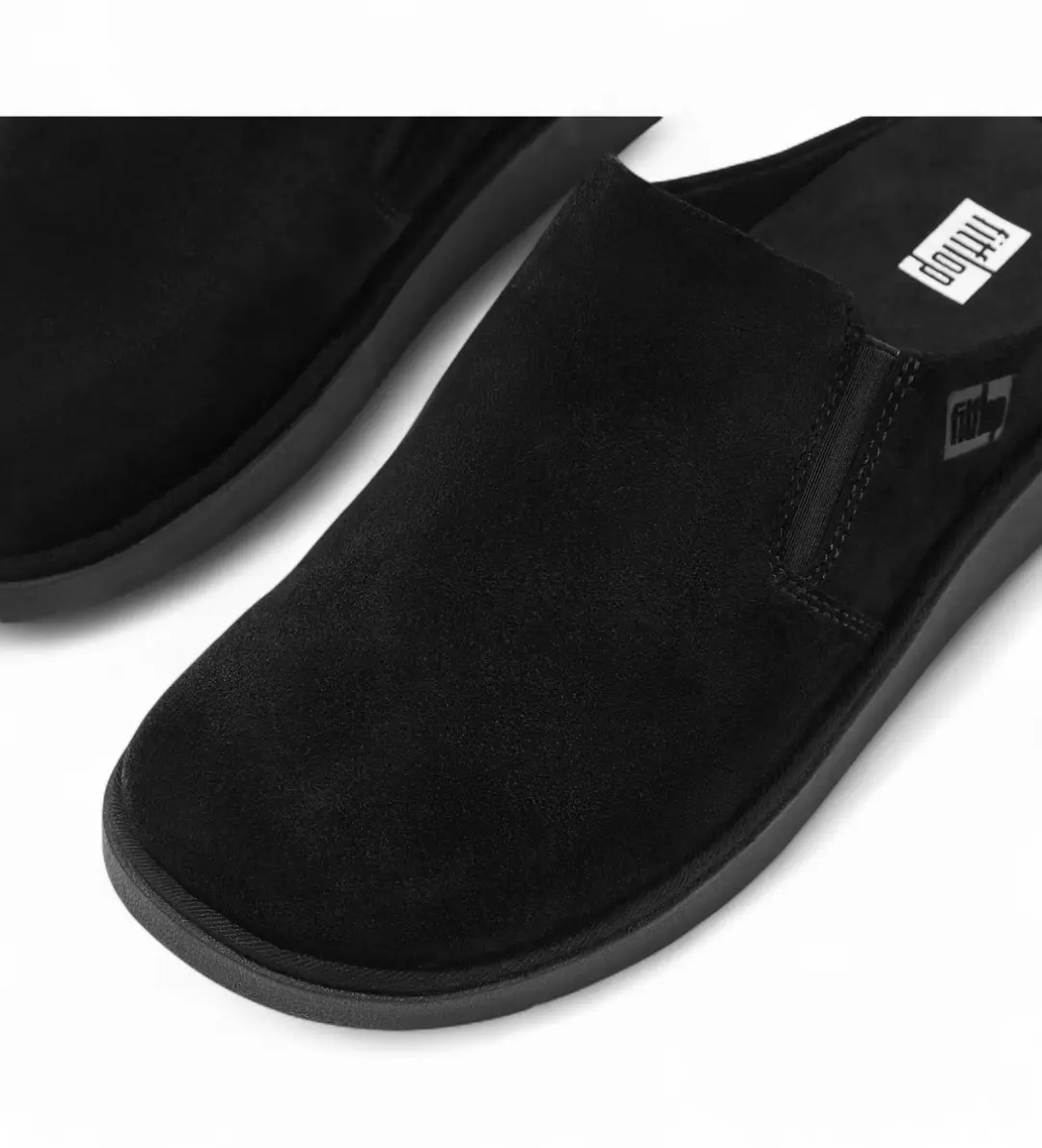 FitFlop Gen FF Elasticated Mules Dames Pantoffels - Zwart - afbeelding 6 van 6