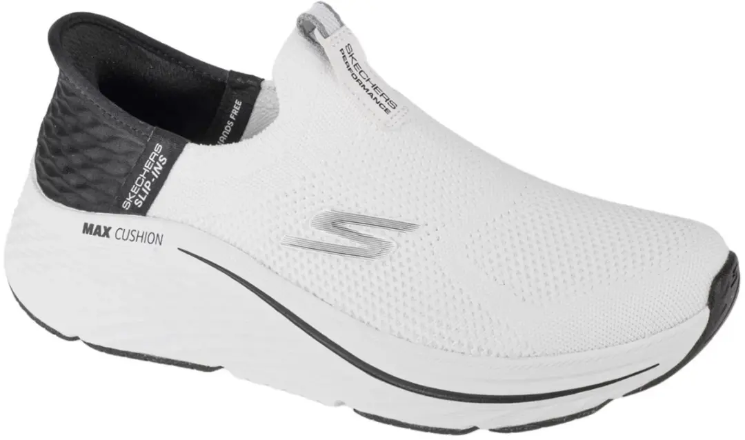 SKECHERS MAX CUSHIONING ELITE 2.0 ETERNAL, 129611-WBK, Female, White Skechers Co
