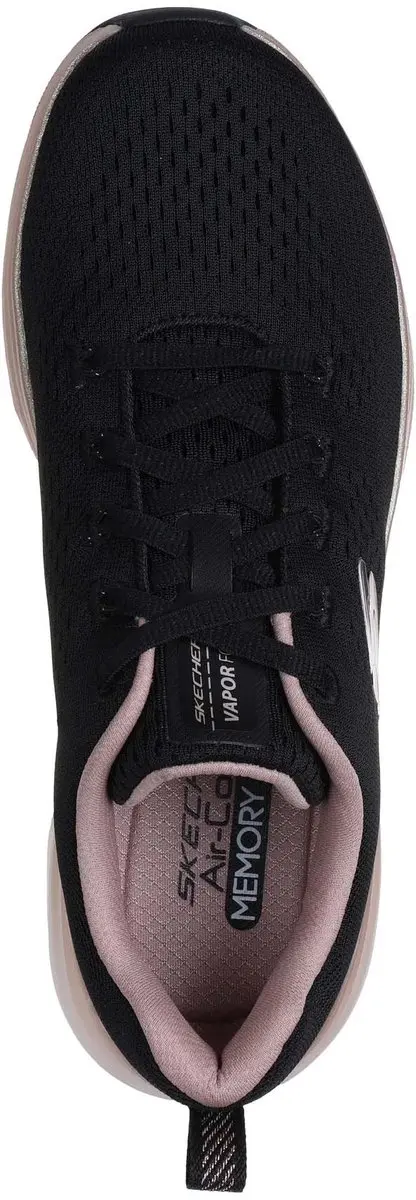 Skechers Vapor Foam Midnight Glimmer Dames Sneakers - Zwart - afbeelding 6 van 6