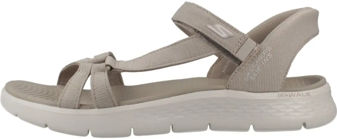 Skechers GOwalk Flex Sandalen - Taupe
