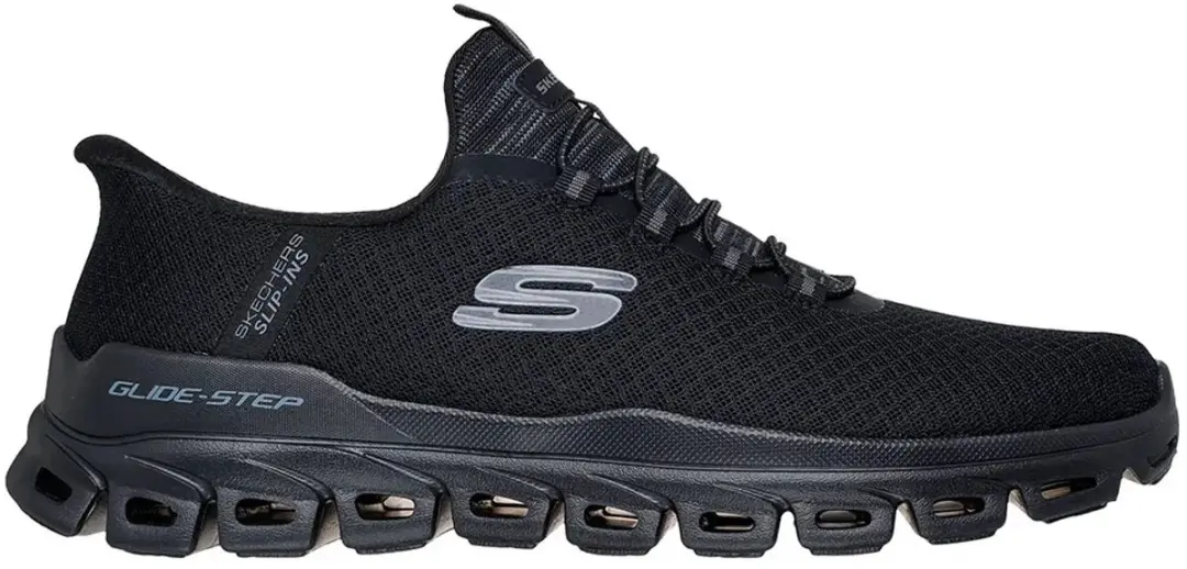 Skechers Slip-ins Glide Step Noxus 233010 Pantoffels - Zwart - afbeelding 4 van 6
