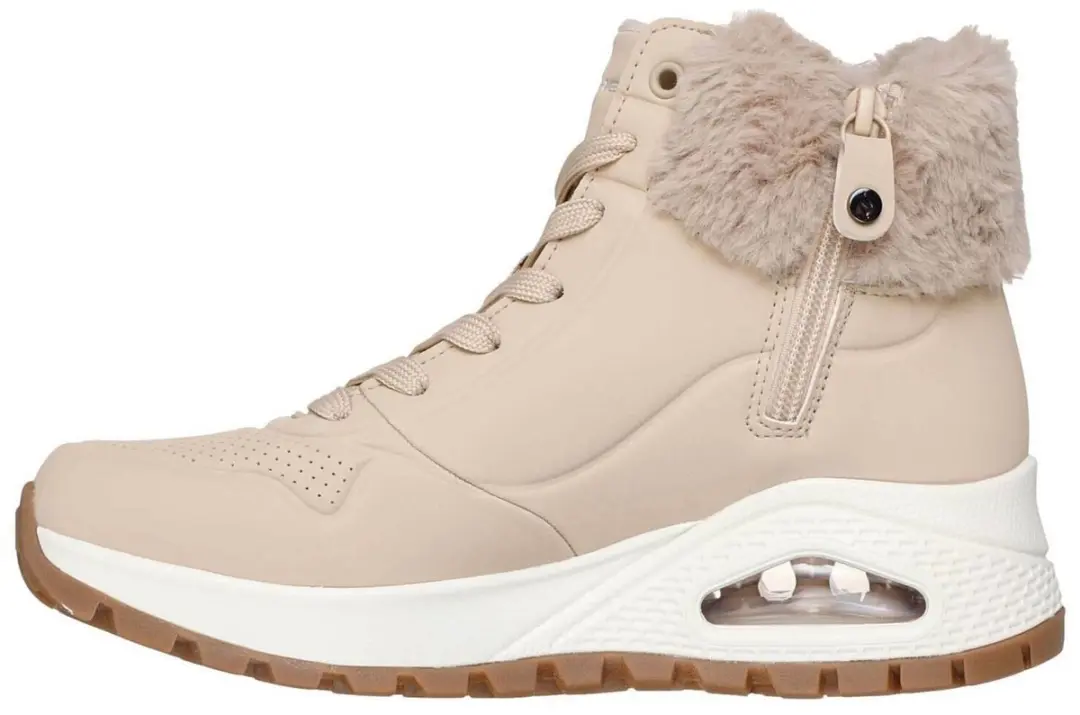 Skechers Uno Rugged Dames Sneakers 167274 - Wit - afbeelding 4 van 6
