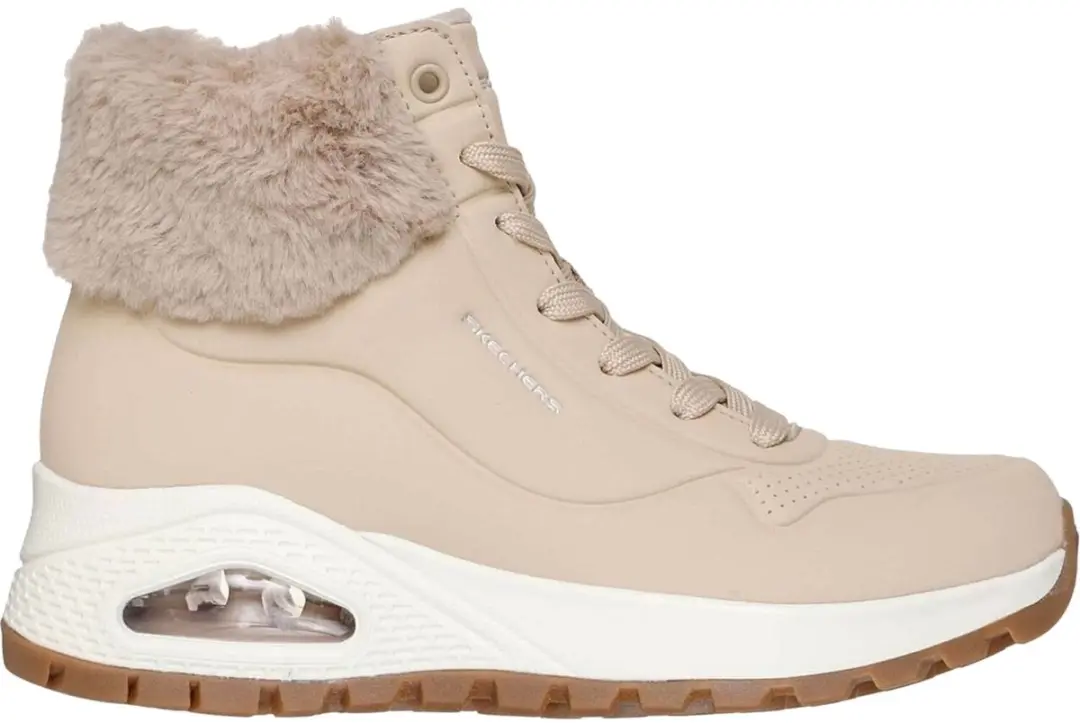 Skechers Uno Rugged Dames Sneakers 167274 - Wit - afbeelding 2 van 6