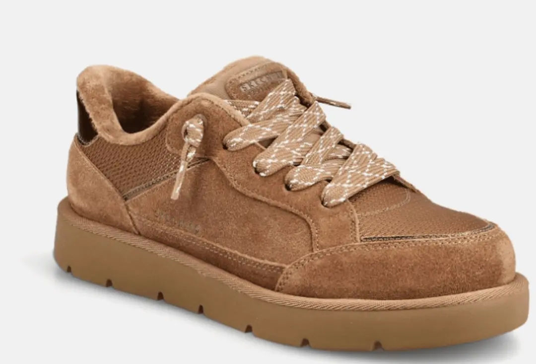 Skechers Keepsakes Cozy-Street Hiker E Dames Instappers - Chestnut - afbeelding 6 van 6