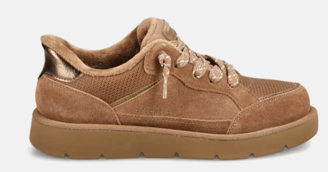 Skechers Keepsakes Cozy-Street Hiker E Dames Instappers - Chestnut - afbeelding 5 van 6