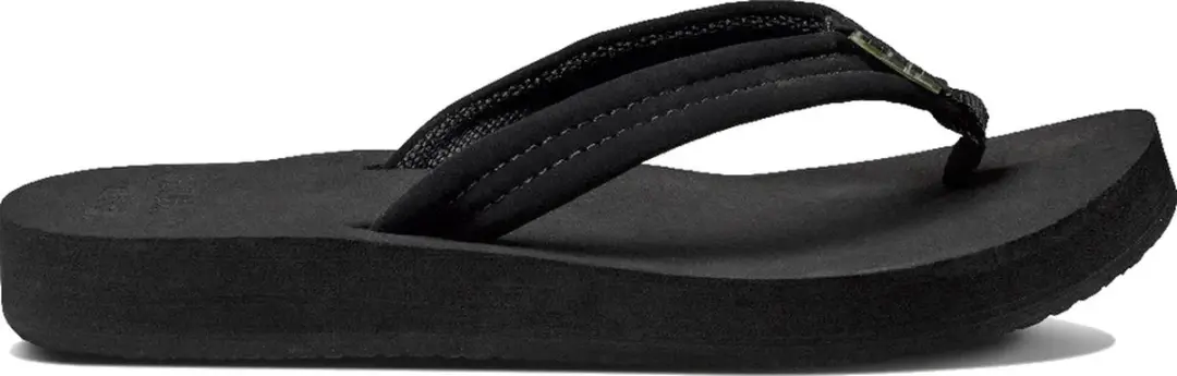 Reef Cushion Breezeblack/Black Dames Slippers