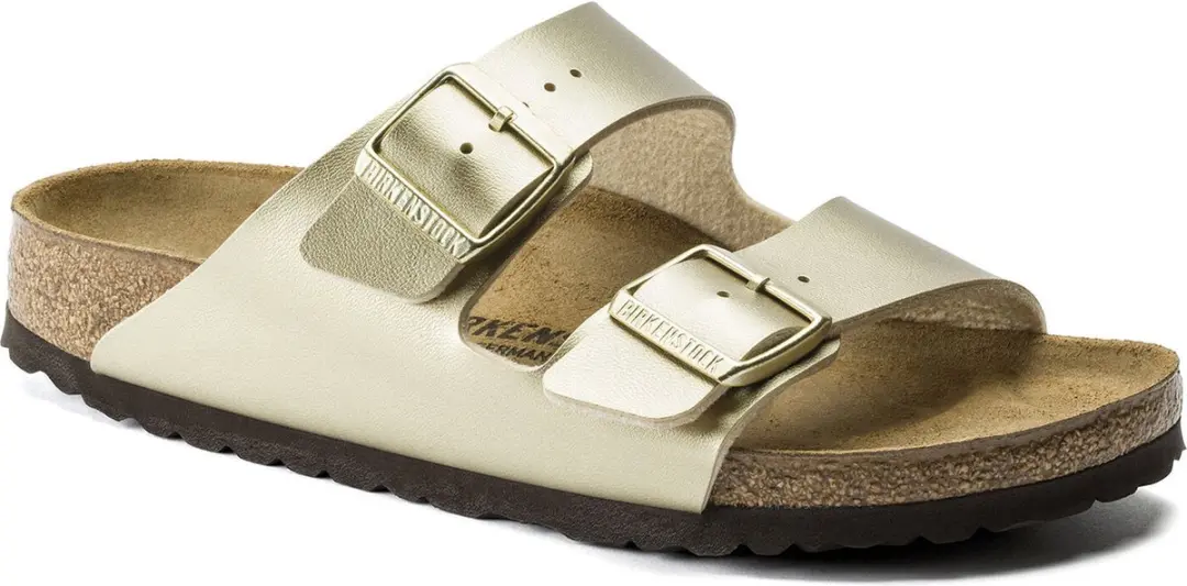 Birkenstock Arizona Gold narrow Birko-Flor