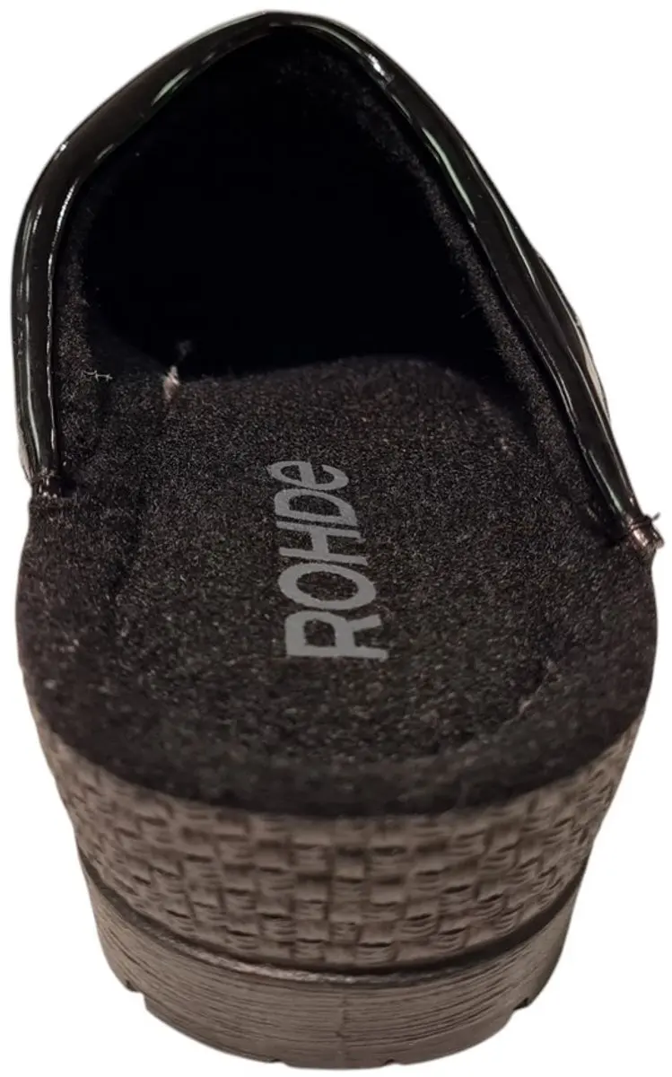 Rohde Dames Pantoffel 41 - Zwart
