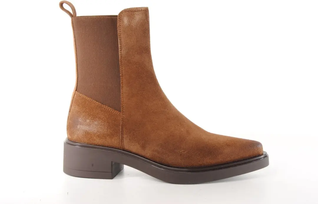 Copenhagen dames chelsea boot Wasabi suède naturel