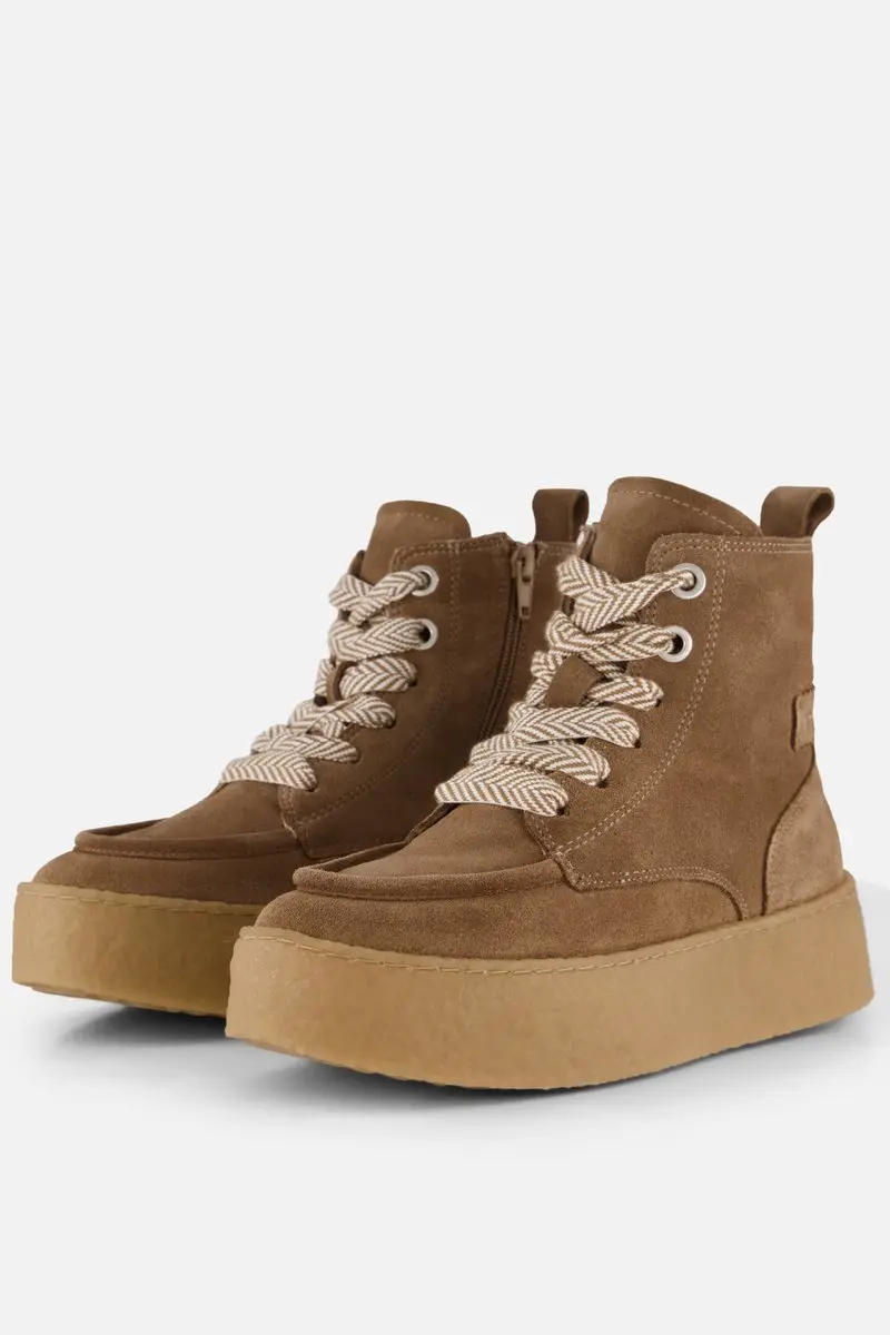 Tamaris Veterboots beige Suède