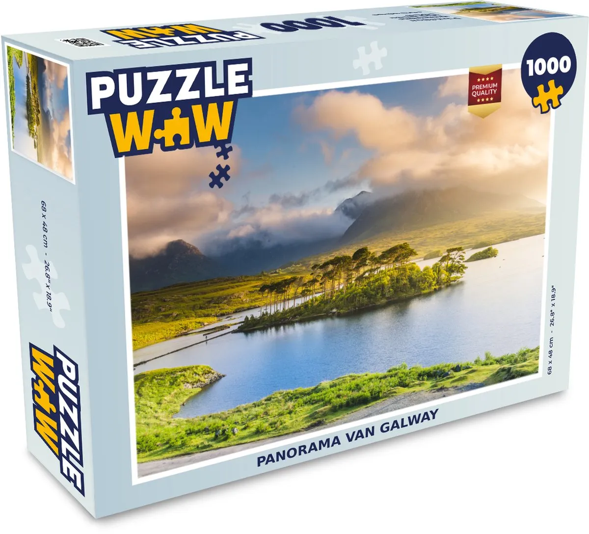 PuzzleWow Galway Legpuzzel 1000 Stuks
