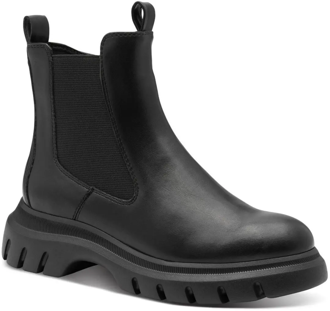 Marco Tozzi Dames Chelseaboot 2-25432-45 001 F-breedte Maat: 38 EU