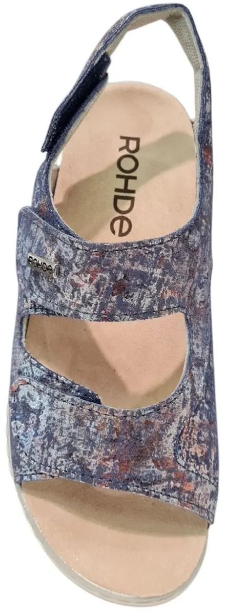 Rohde Dames Sandalen 5227 55 - Blauw 37 - afbeelding 2 van 4