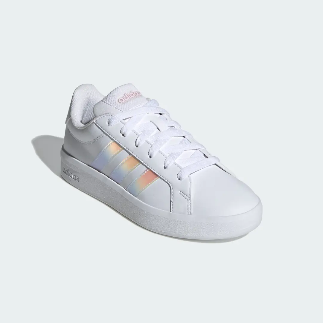 Adidas Grand Court 3.0 JQ1978 Schoenen Junior - Wit - afbeelding 6 van 6