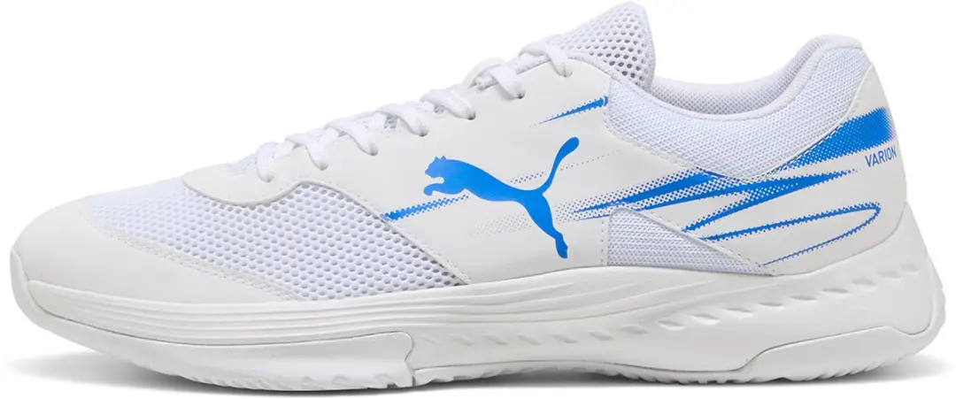 PUMA Varion II Heren Indoorschoenen - Wit/Ultra Blue - afbeelding 4 van 6