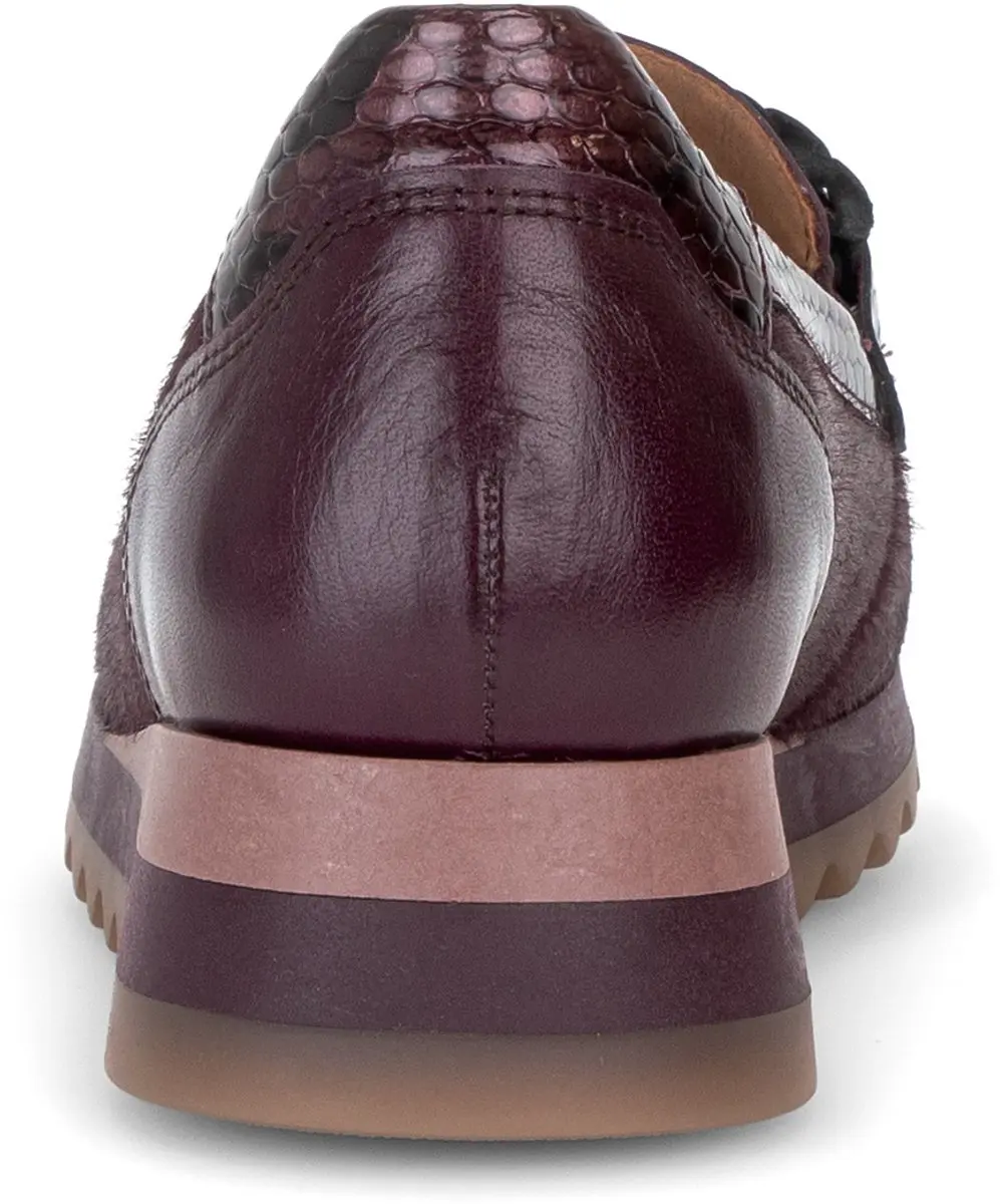 Gabor Dames Loafers Bordeaux - 40 - afbeelding 5 van 6
