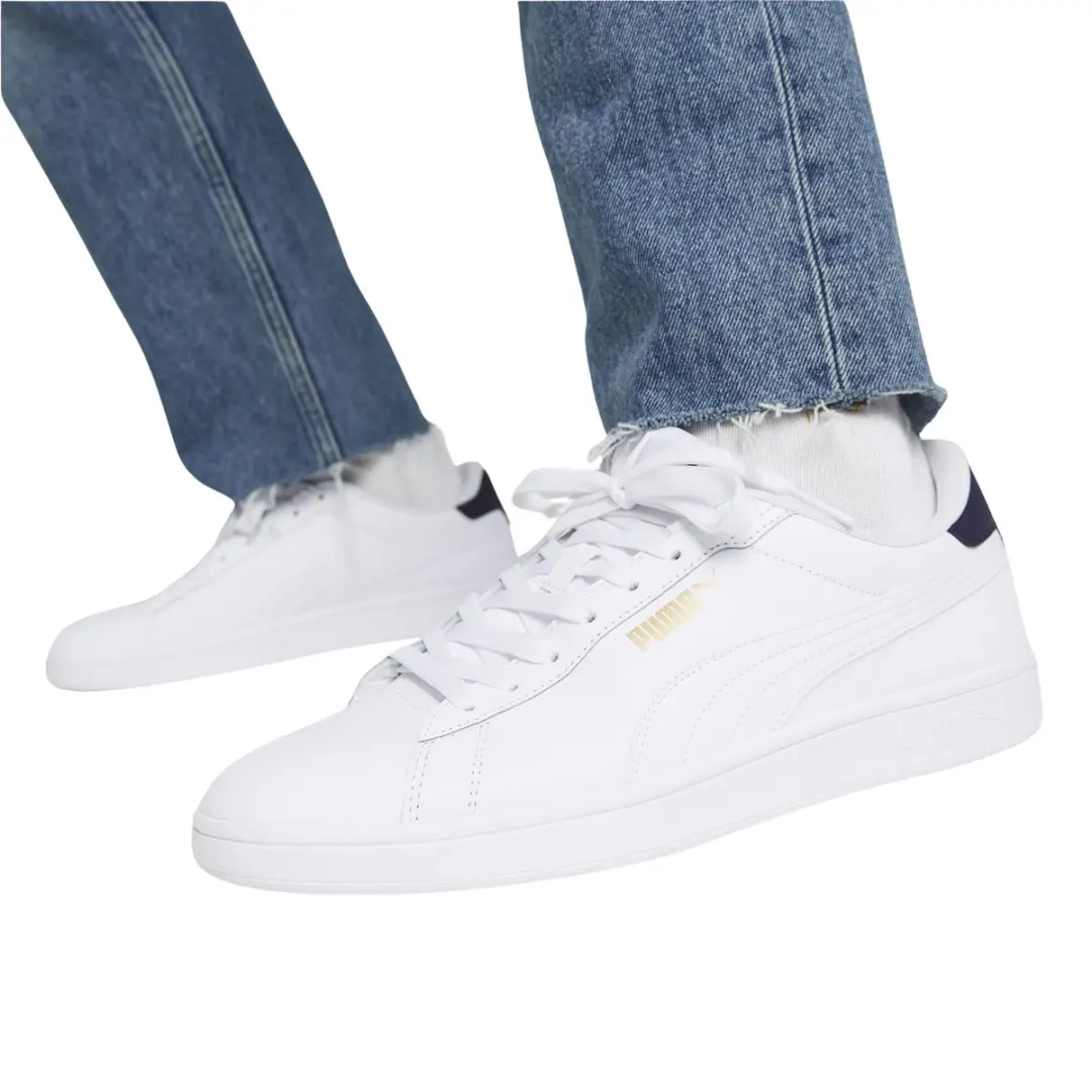 PUMA Smash 3.0 L Unisex Sneakers - 40.5 - Multicolor - afbeelding 3 van 6