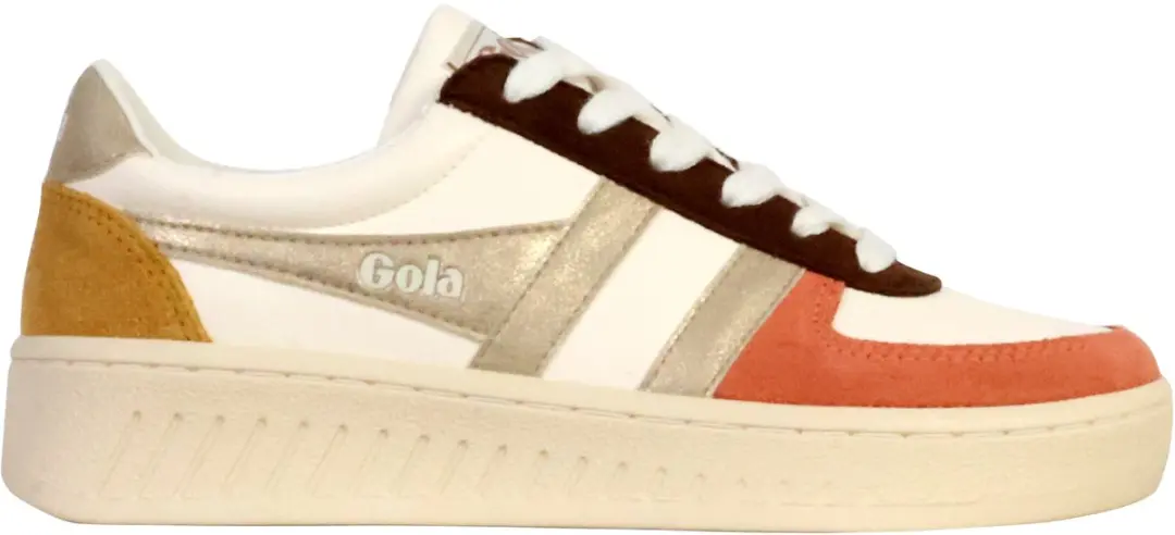 Grandslam Quadrant leren sneakers