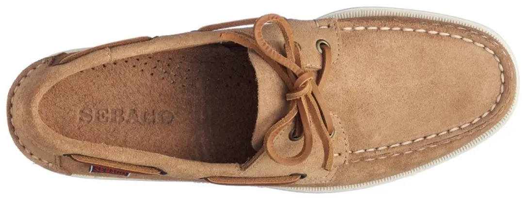 Sebago Docksides Portland Flesh Out Brown-Cognac