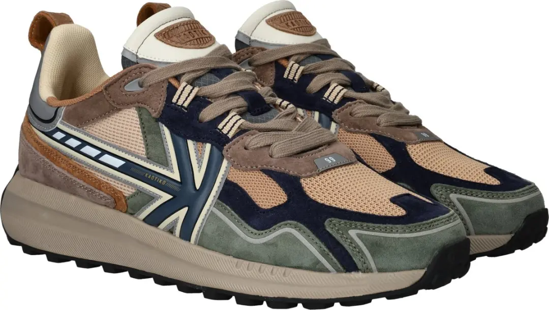 Kaotiko Vancouver Tech Sneakers Heren - Maat 42 - Multi - afbeelding 2 van 6