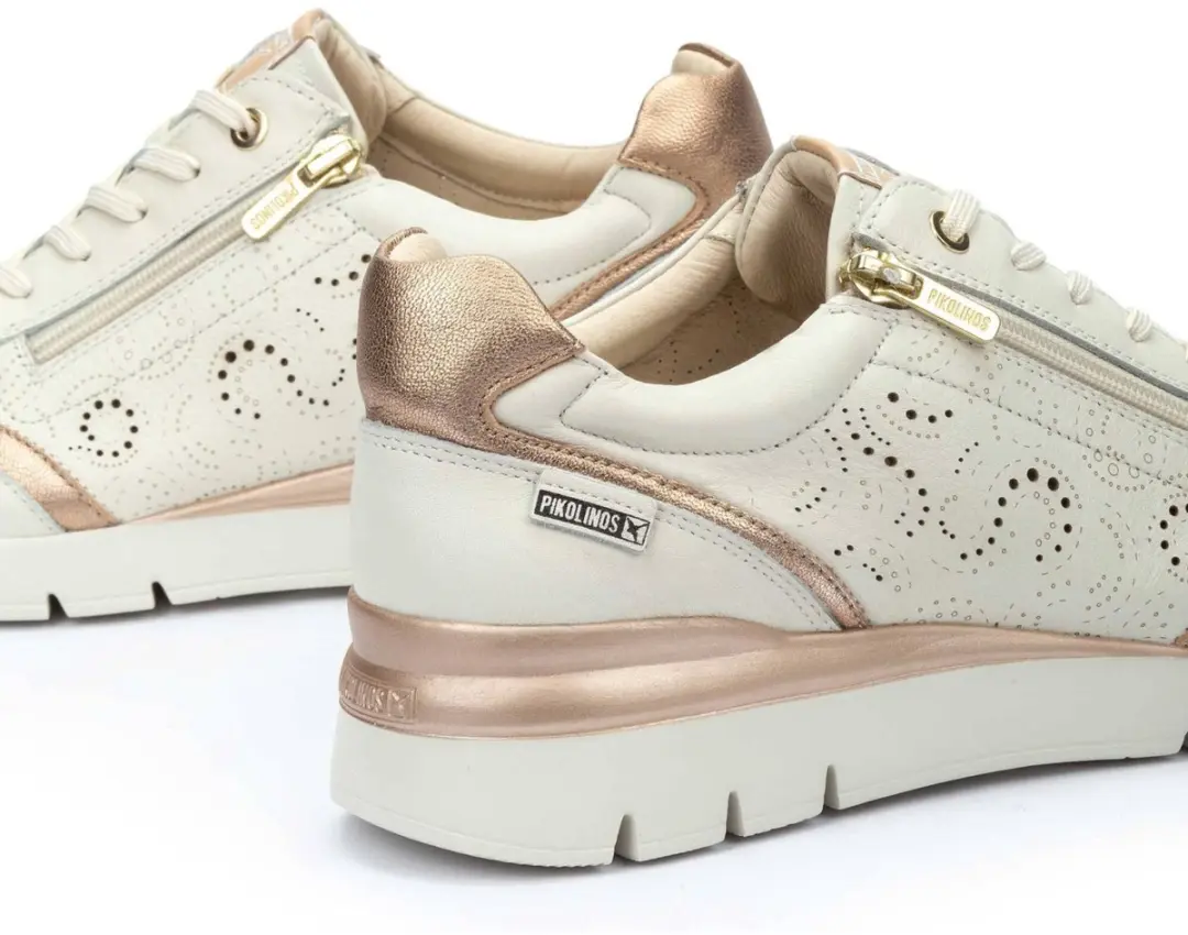 Pikolinos Cantabria Dames Sneaker Ecru - Maat 39