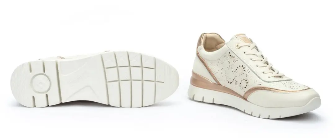 Pikolinos Cantabria Dames Sneaker Ecru - Maat 39