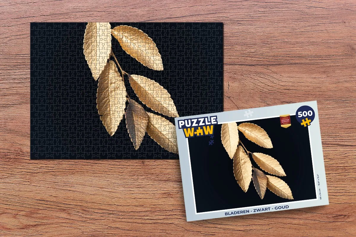 PuzzleWow Planten Puzzel 500 Stuks - Multicolor