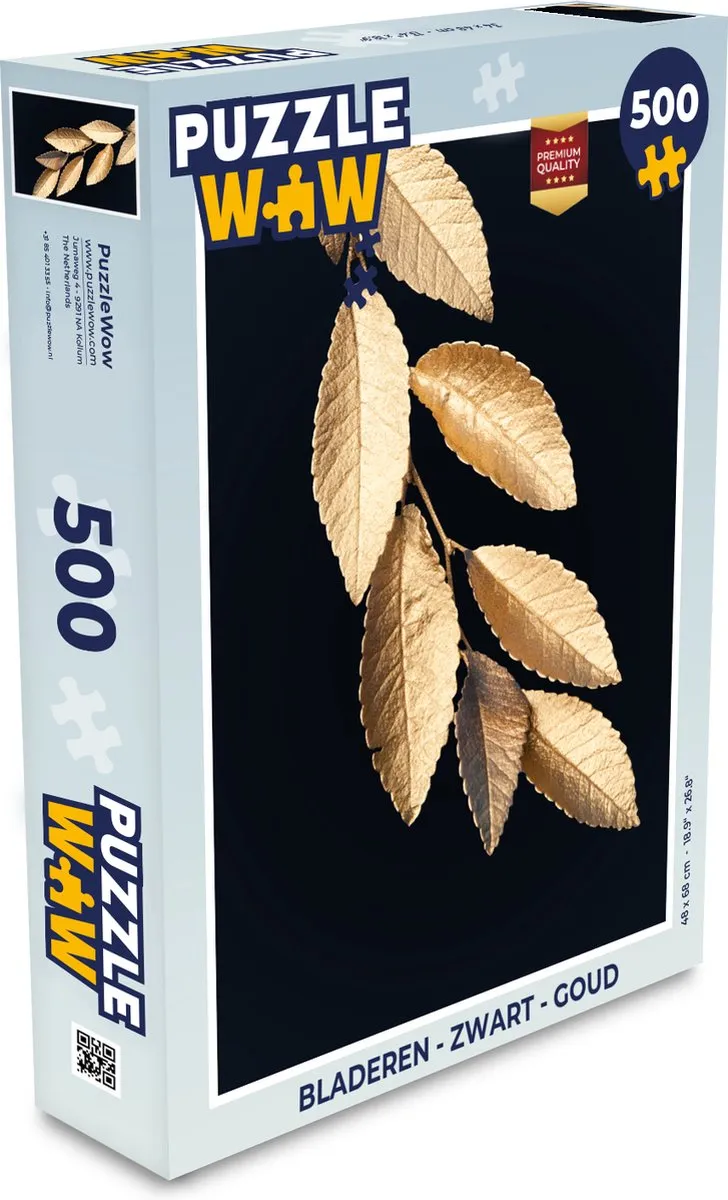 PuzzleWow Planten Puzzel 500 Stuks - Multicolor