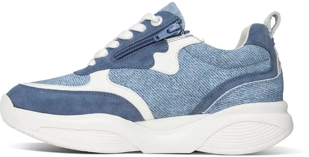 Xsensible Suede C VTR Rits 22961 - Blauw