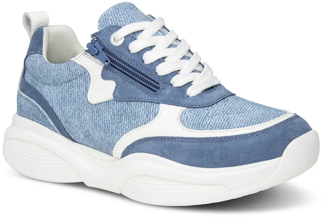 Xsensible Suede C VTR Rits 22961 - Blauw
