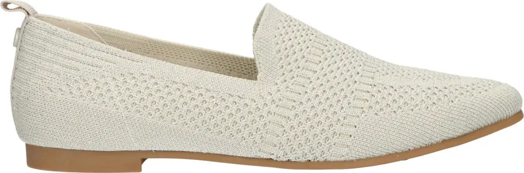 La Strada Loafer Beige Knitted