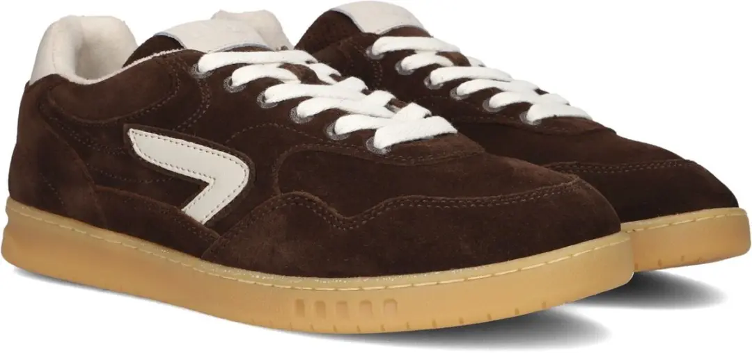 Hub Vancouver Lage Sneakers - Bruin - afbeelding 4 van 6