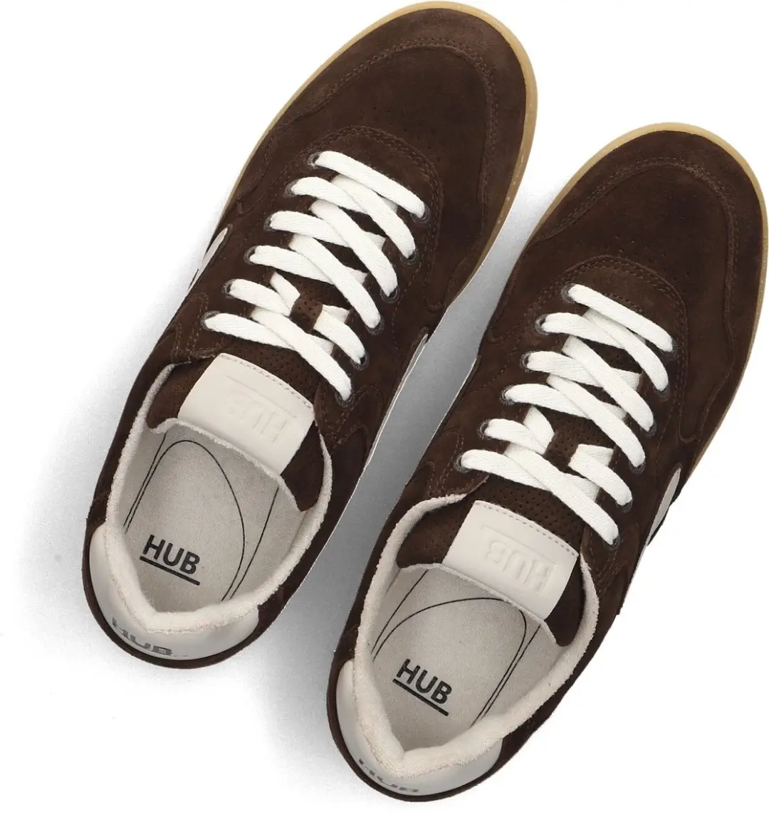 Hub Vancouver Lage Sneakers - Bruin - afbeelding 5 van 6