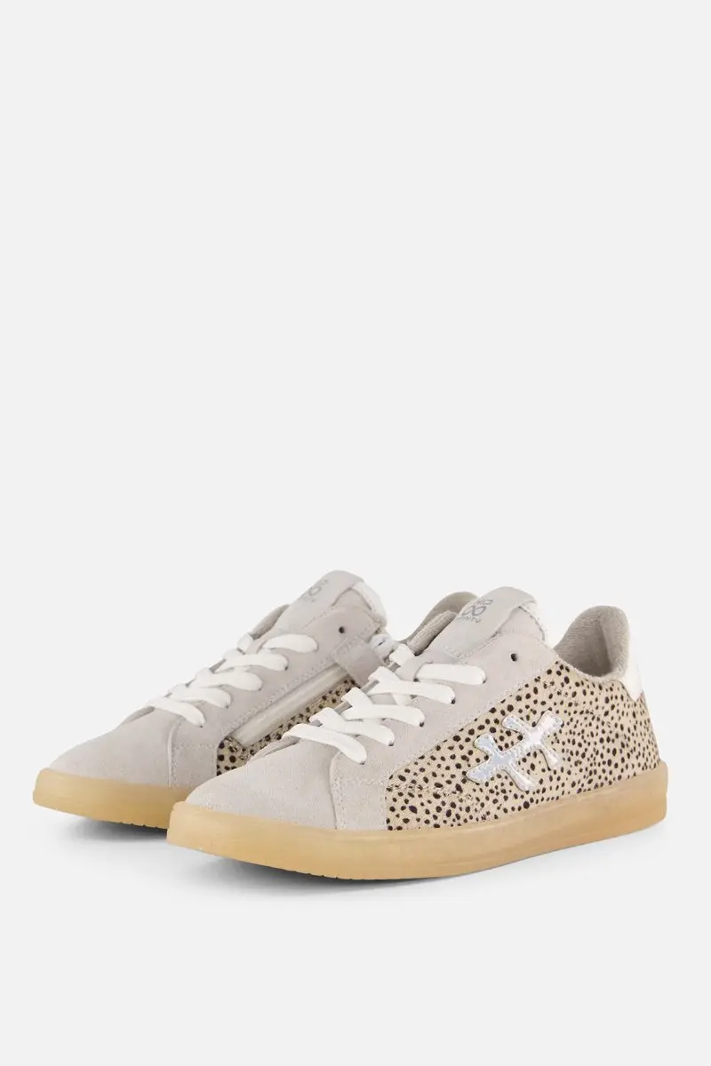HIP Animal Sneakers wit Leer