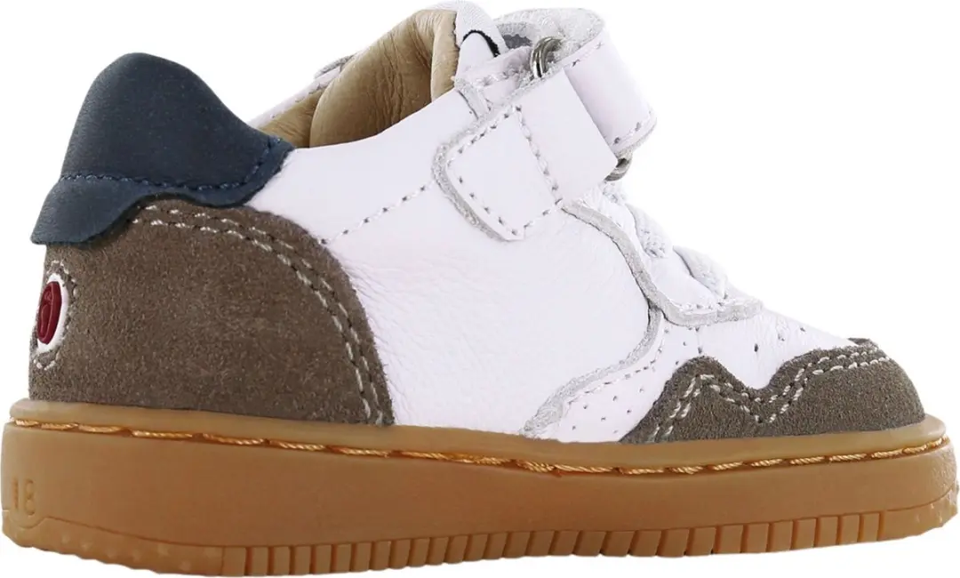 Shoesme Klittenband Babyschoenen Wit Leer - Maat 19 - afbeelding 5 van 6