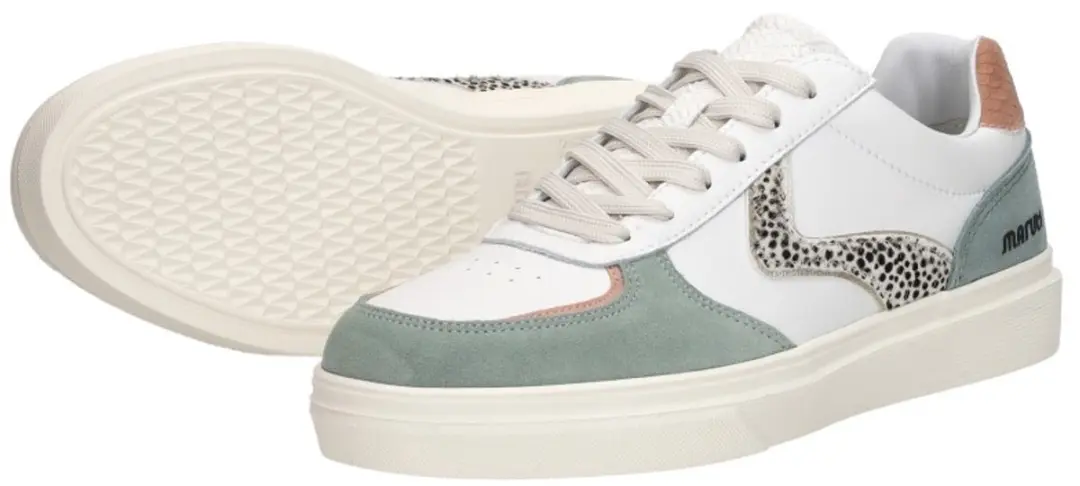 Maruti Dario Sneakers Laag - Groen - Maat 43 - afbeelding 6 van 6