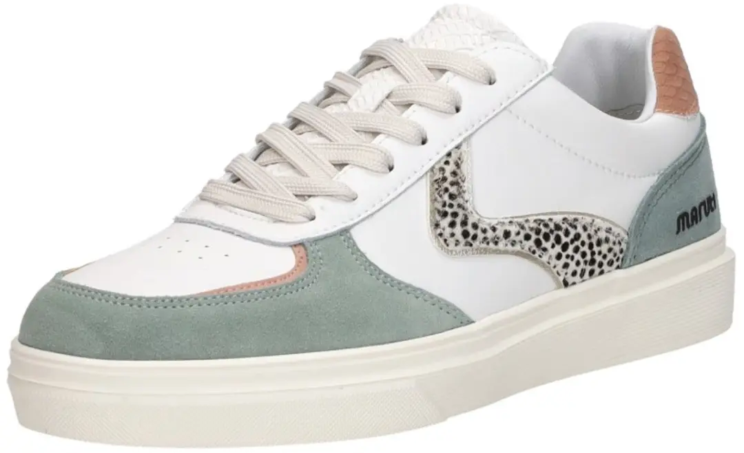 Maruti Dario Sneakers Laag - Groen - Maat 43 - afbeelding 3 van 6