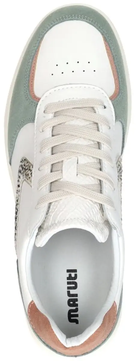 Maruti Dario Sneakers Laag - Groen - Maat 43 - afbeelding 4 van 6