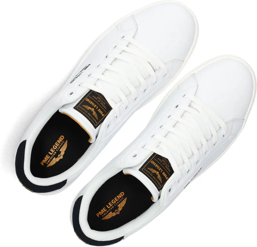 PME Legend Carrior Heren Sneakers - Wit - Maat 45 - afbeelding 6 van 6