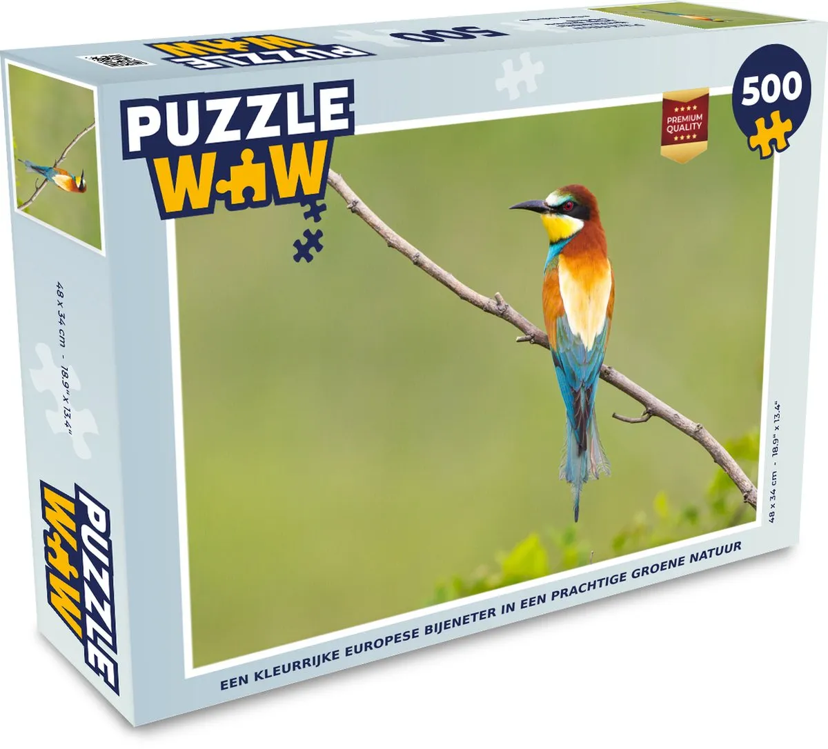PuzzleWow Legpuzzel 500 Stuks