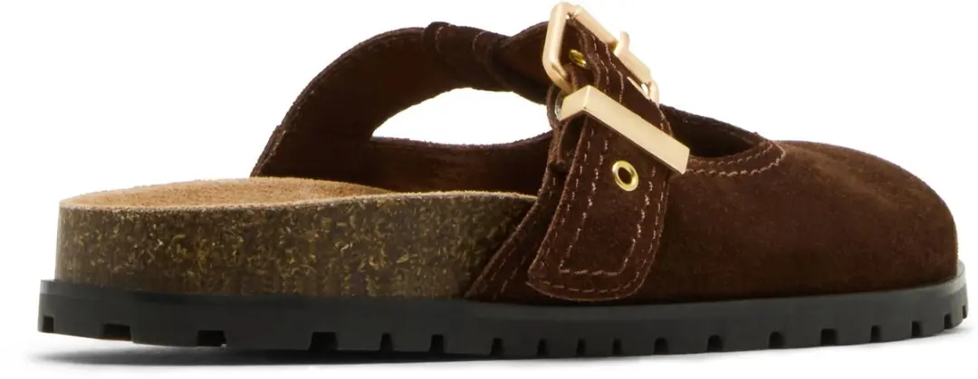 Steve Madden Atticus Dames Muiltjes - Bruin Suède 40