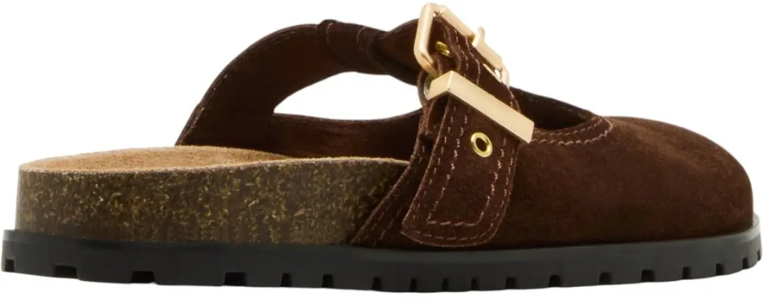Steve Madden Atticus Dames Muiltjes - Bruin Suède 40