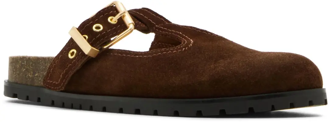 Steve Madden Atticus Dames Muiltjes - Bruin Suède 40