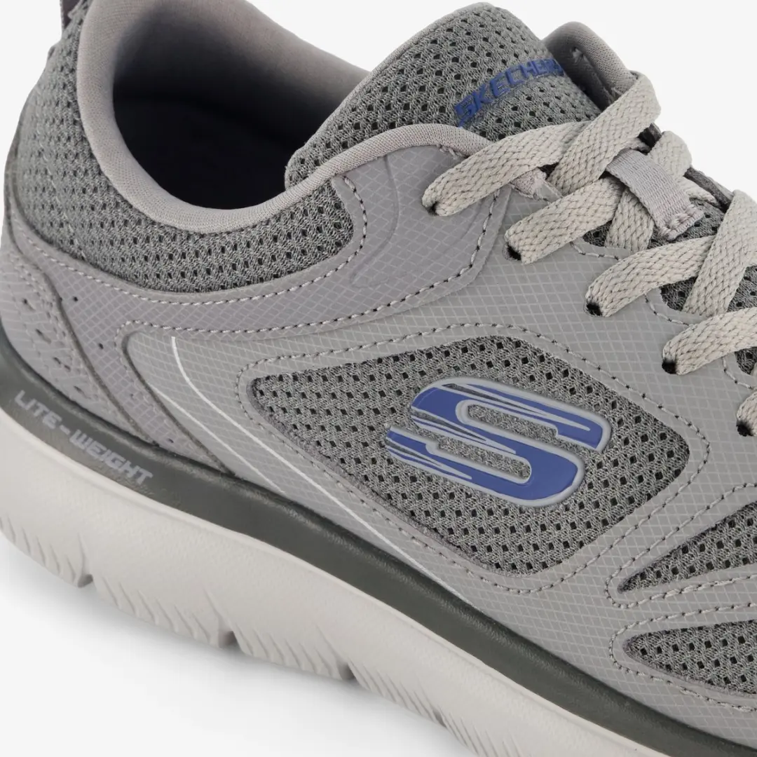 Skechers Summits South Rim Heren Sneakers - Grijs - afbeelding 6 van 6