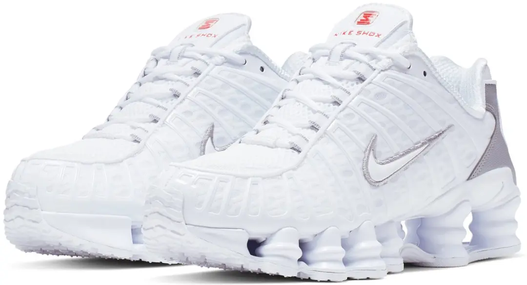 Nike Shox TL AR3566-100 Dames Sneaker - Wit - afbeelding 2 van 6
