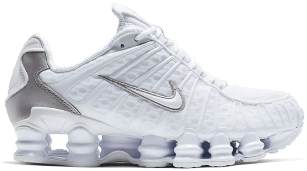Nike Shox TL AR3566-100 Dames Sneaker - Wit - afbeelding 3 van 6