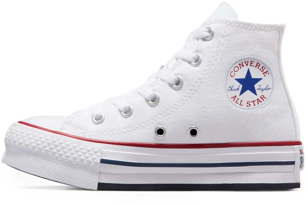Converse Ctas Eva Lift Hi Sneakers - Wit - afbeelding 6 van 6