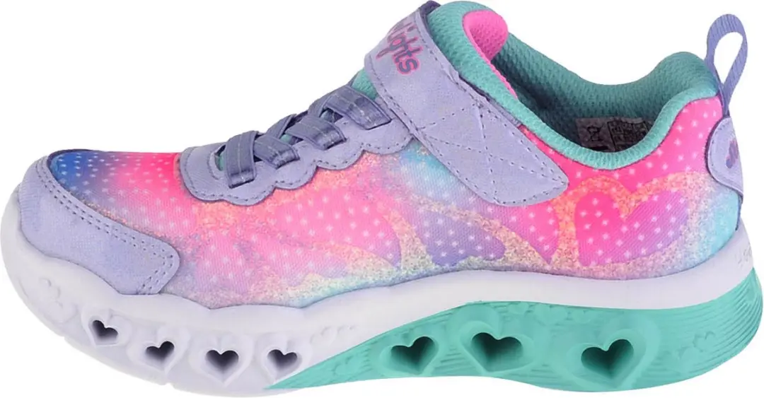 Skechers Flutter Heart Lights 302315L-LVMT Sneakers - Veelkleurig