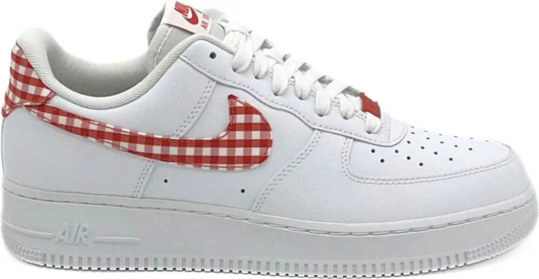 Nike Nike Air Force 1 Low WMNS (Red Gingham)