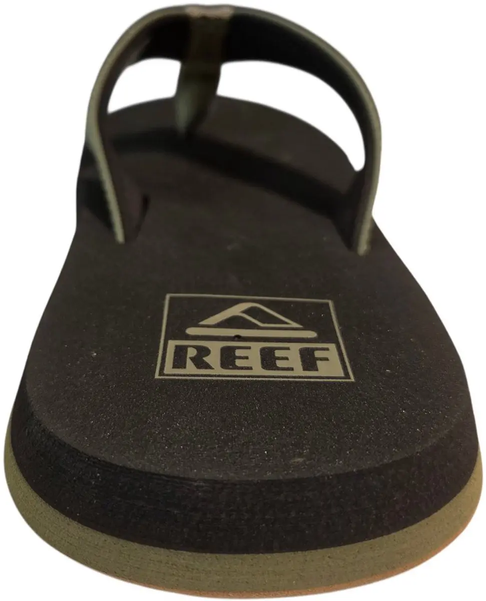 Reef The Layback Teenslipper CJ4366 - Zwart/Olijfgroen